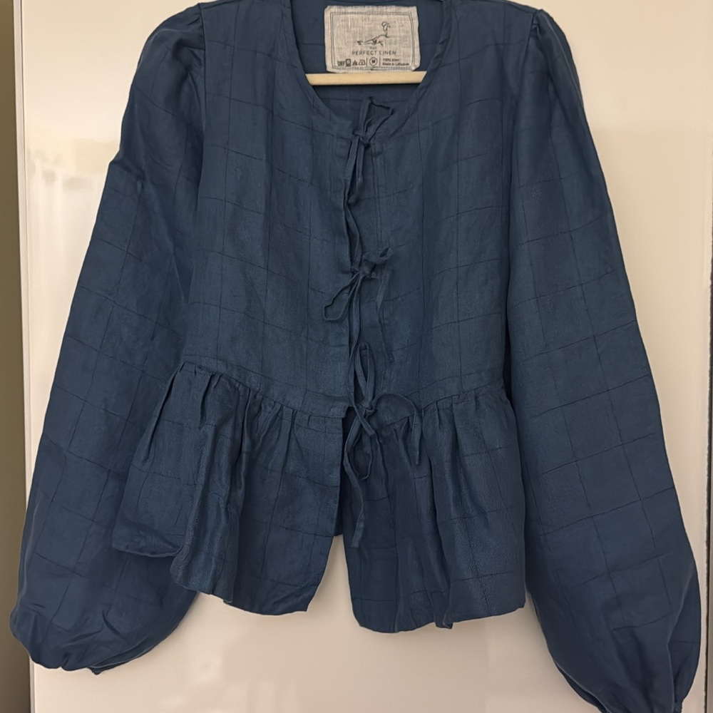 NPL Lourdes bow tie  Blouse